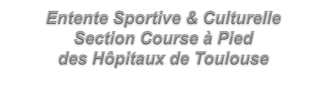 ESC Section Course à Pied CHU Toulouse