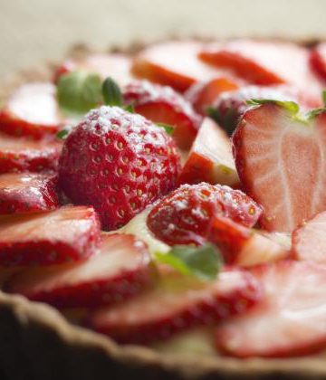 Tarte aux fraises