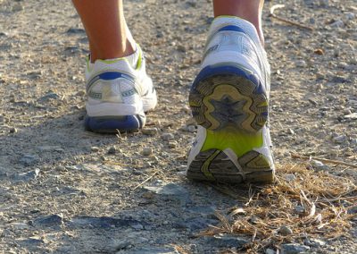 Running sur chemins blancs